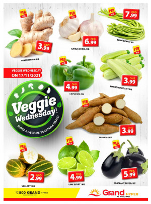 Veggie Wednesday - Grand Hyper Al khail Mall