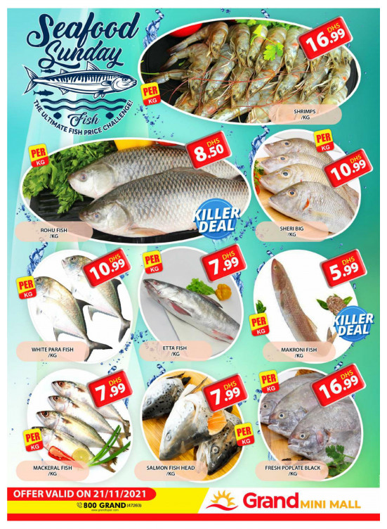 Seafood Sunday - Grand Mini Mall