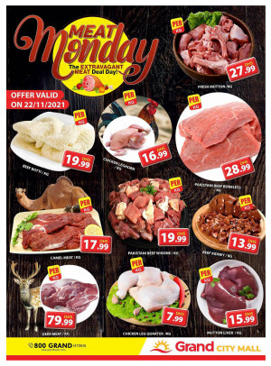 Meat Monday - Grand City Mall