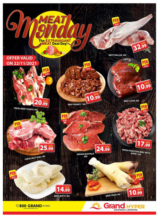 Meat Monday - Grand Hyper Muhaisnah