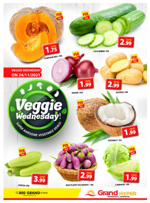 Veggie Wednesday - Grand Hyper Muhaisnah