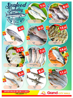 Seafood Sunday - Grand City Mall