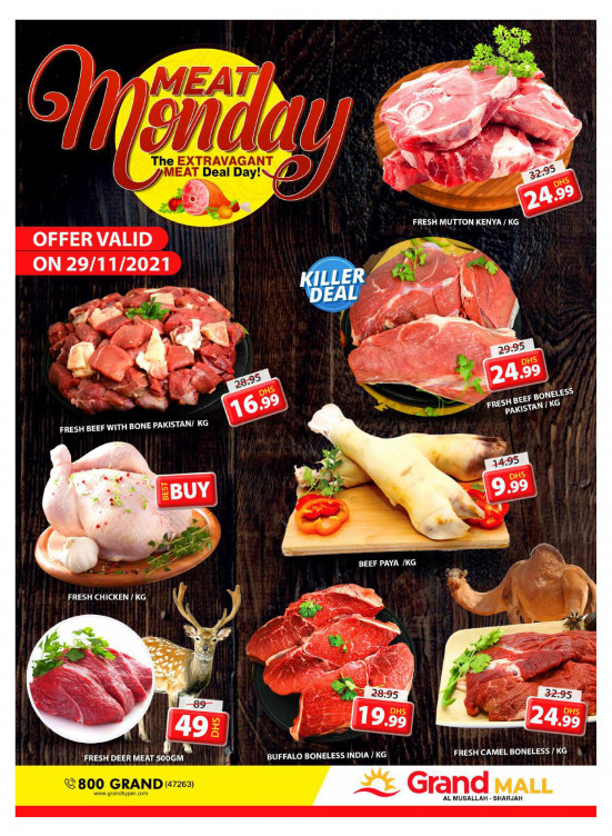 Meat Monday - Grand Mall Sharjah