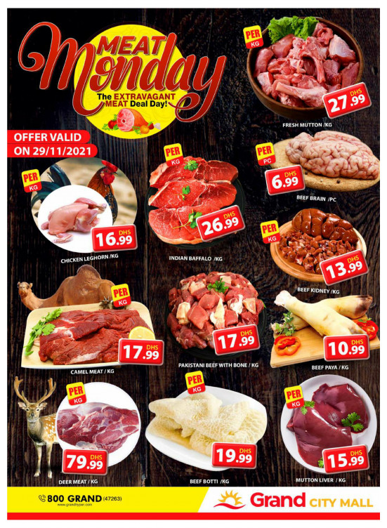 Meat Monday - Grand City Mall