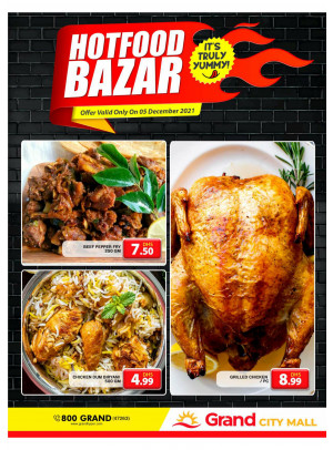 Hot Food Bazar - Grand City Mall