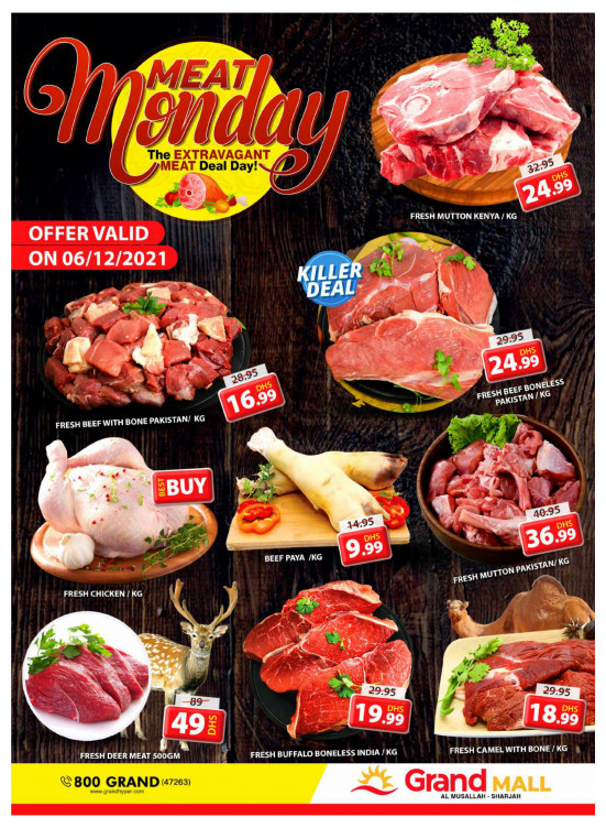 Meat Monday - Grand Mall Sharjah