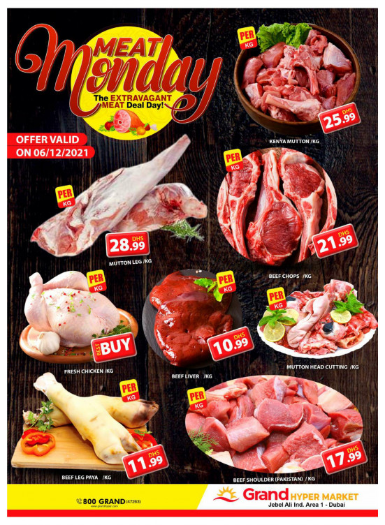 Meat Monday - Grand Hypermarket Jebel Ali