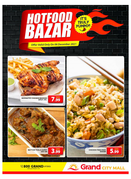 Hot Food Bazar - Grand City Mall