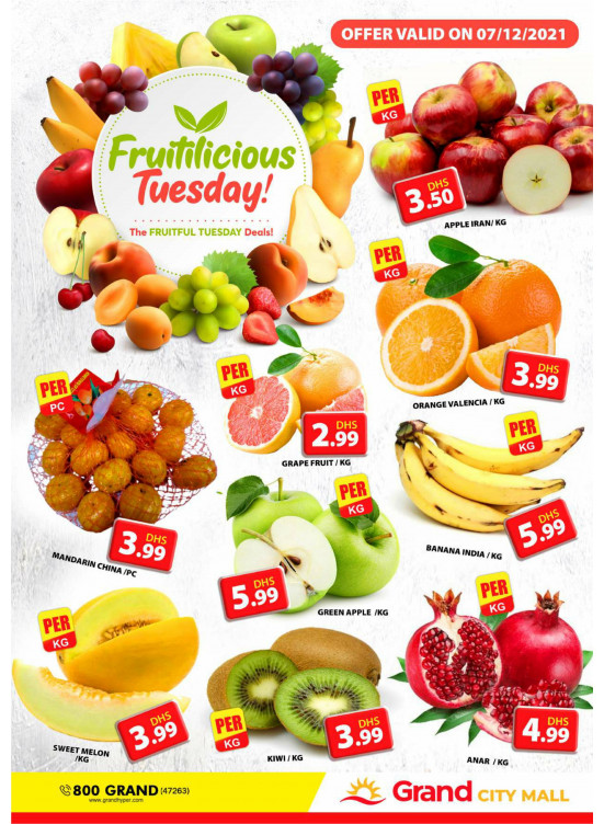Fruitilicious Tuesday - Grand City Mall