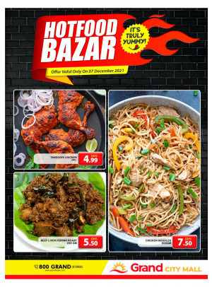 Hot Food Bazar - Grand City Mall