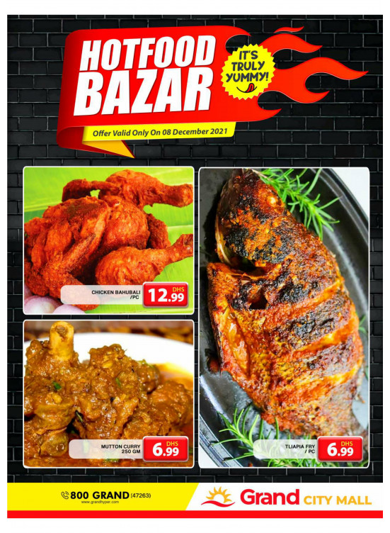 Hot Food Bazar - Grand City Mall