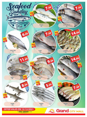 Seafood Sunday - Grand City Mall
