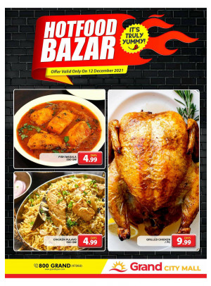Hot Food Bazar - Grand City Mall