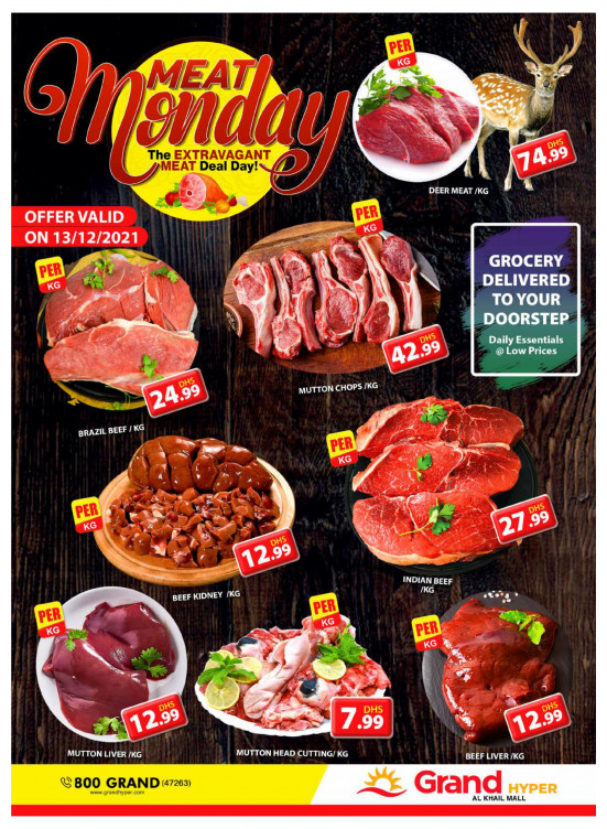 Meat Monday - Grand Hyper Al Khail Mall
