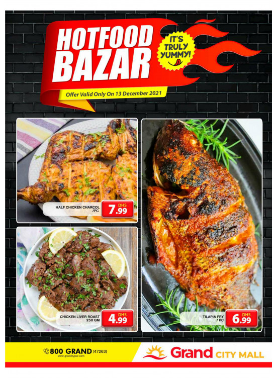 Hot Food Bazar - Grand City Mall
