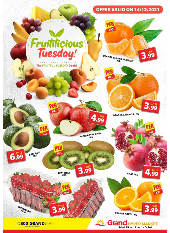 Fruitilicious Tuesday - Grand Hypermarket Jebel Ali
