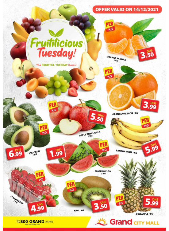 Fruitilicious Tuesday - Grand City Mall
