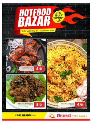 Hot Food Bazar - Grand City Mall