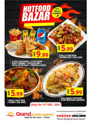 Hot Food Bazar - Grand Hypermarket Jebel Ali