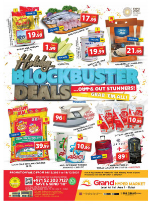 Weekend Deals - Grand Hypermarket Jebel Ali