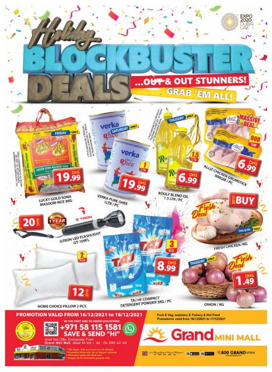 Weekend Deals - Grand Mini Mall