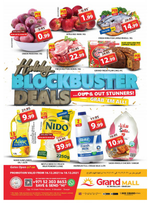 Weekend Deals - Grand Mall Sharjah