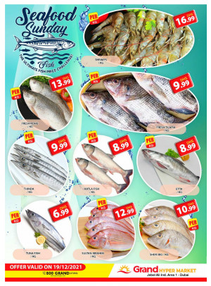 Seafood Sunday - Grand Hypermarket Jebel Ali