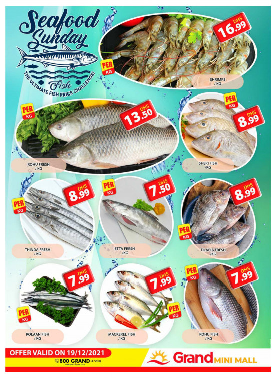 Seafood Sunday - Grand Mini Mall