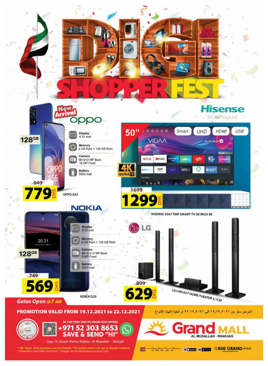 Shopping Deals - Grand Mall Sharjah