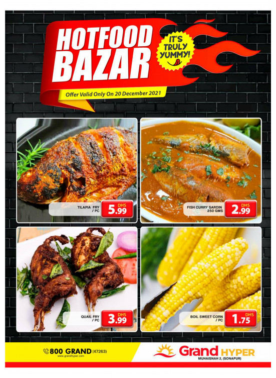 Hot Food Bazar - Grand Hyper Muhaisnah