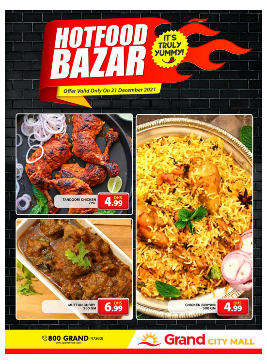 Hot Food Bazar - Grand City Mall