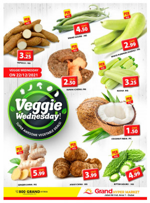 Veggie Wednesday - Grand Hypermarket Jebel Ali