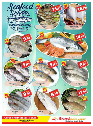 Seafood Sunday - Grand Hypermarket Jebel Ali