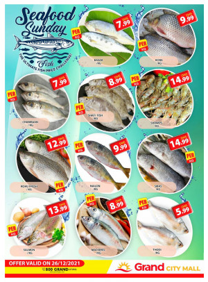 Seafood Sunday - Grand City Mall