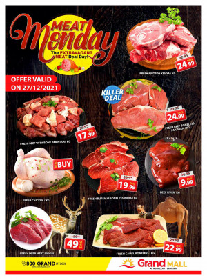 Meat Monday - Grand Mall Sharjah
