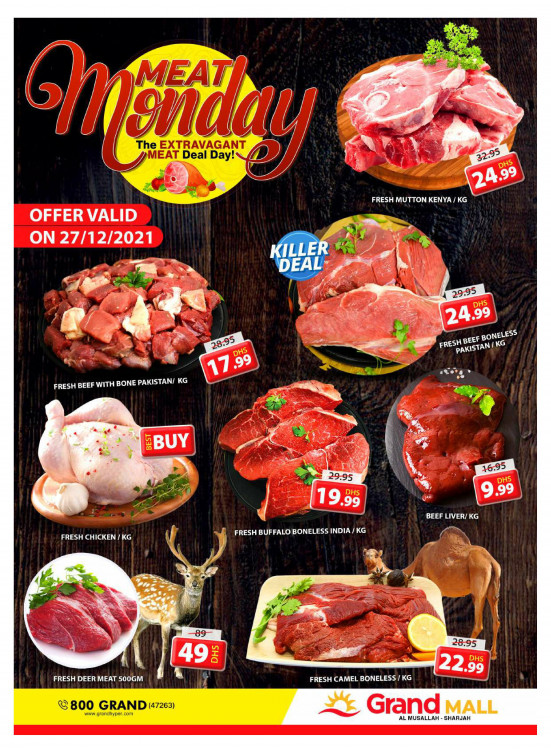 Meat Monday - Grand Mall Sharjah