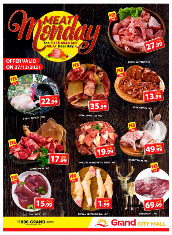 Meat Monday - Grand City Mall