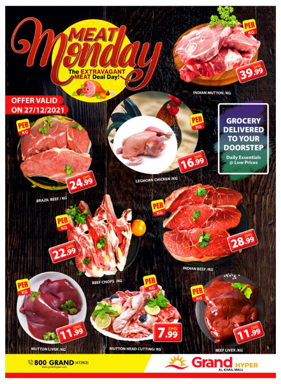 Meat Monday - Grand Hyper Al Khail Mall