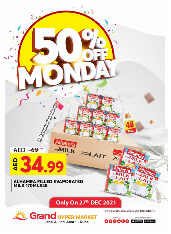 Monday Deals - Grand Hypermarket Jebel Ali