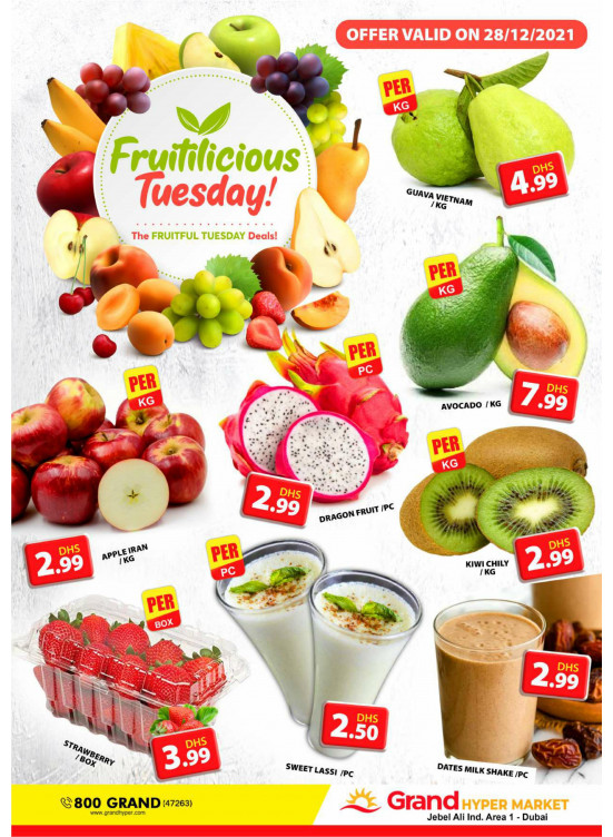 Fruitilicious Tuesday - Grand Hypermarket Jebel Ali