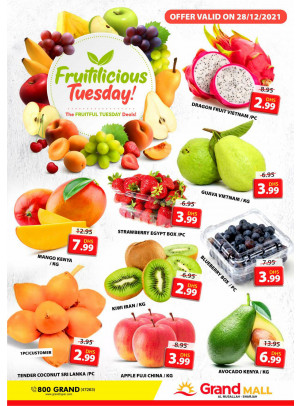 Fruitilicious Tuesday - Grand Mall Sharjah