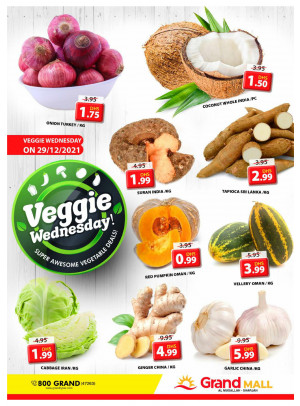 Veggie Wednesday - Grand Mall Sharjah