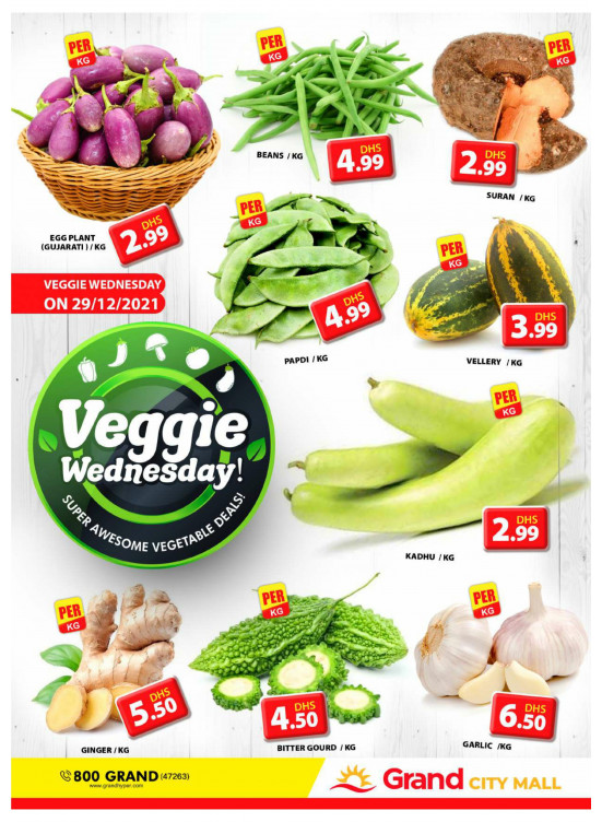 Veggie Wednesday - Grand City Mall