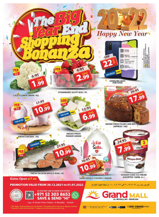 Year End Deals - Grand Mall Sharjah