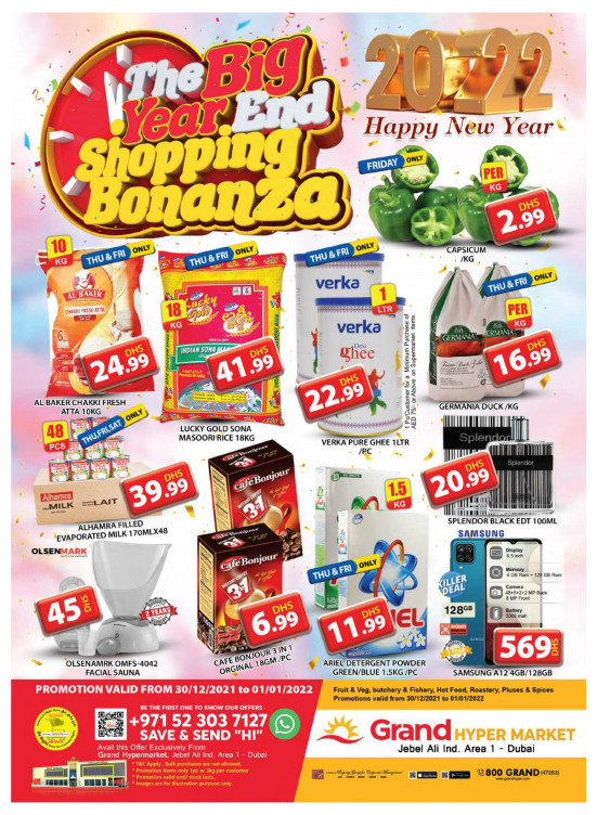 Year End Deals - Grand Hypermarket Jebel Ali