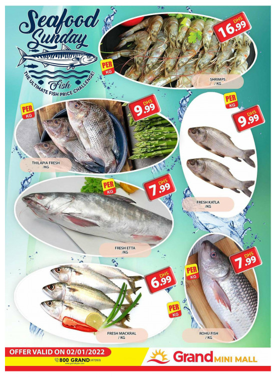 Seafood Sunday - Grand Mini Mall