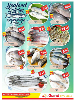 Seafood Sunday - Grand City Mall