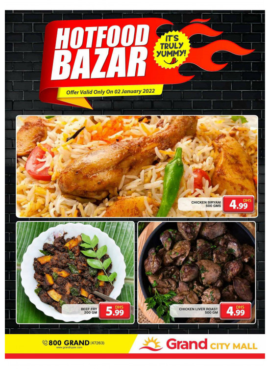 Hot Food Bazar - Grand City Mall