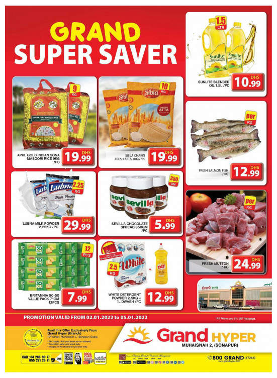 Grand Super Saver - Grand Hyper Muhaisnah