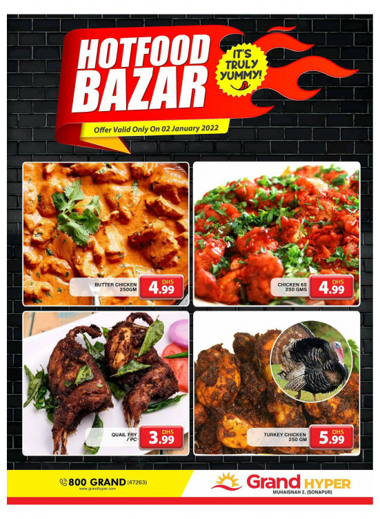 Hot Food Bazar - Grand Hyper Muhaisnah